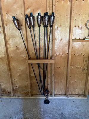 Outdoor Torches Lot
