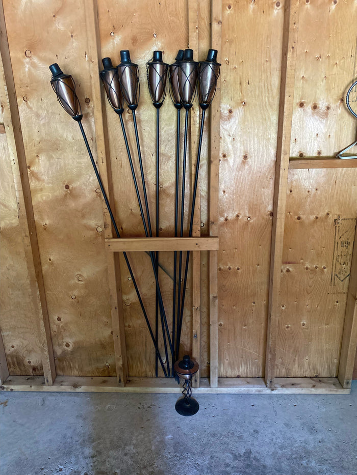 Outdoor Torches Lot