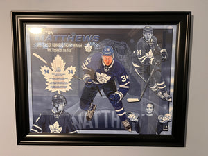 Auston Matthews NHL Rookie of the Year Print