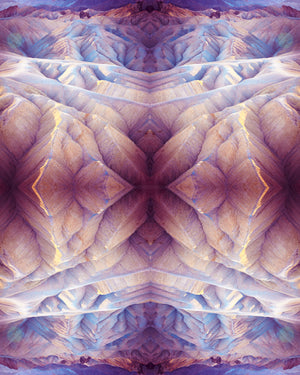 Lori Ryerson Fine Art Photography 'Badlands Geometric, Death Valley, California (unframed) 32" x 24"