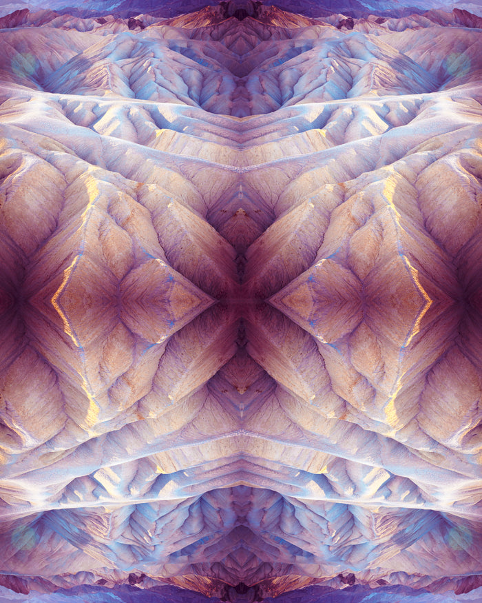 Lori Ryerson Fine Art Photography 'Badlands Geometric, Death Valley, California (unframed) 32" x 24"