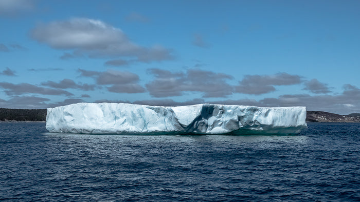 Lori Ryerson Fine Art Photography 'Bay Bulls Berg', Newfoundland (framed- acrylic glass) 27" x 48"
