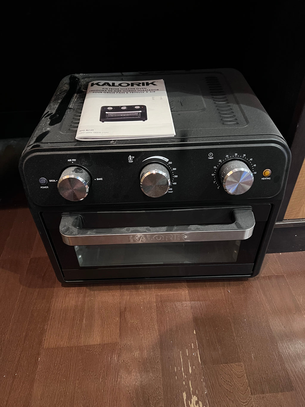 Kalorik Air Fryer Toaster Oven AFO 46129 BK