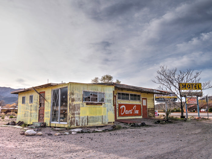 Lori Ryerson Fine Art Photography 'Desert Inn Motel', Beatty Nevada (unframed) 16" x 24"