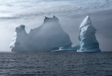 Lori Ryerson Fine Art Photography 'Emergence', East Greenland (framed) 24" x 36"