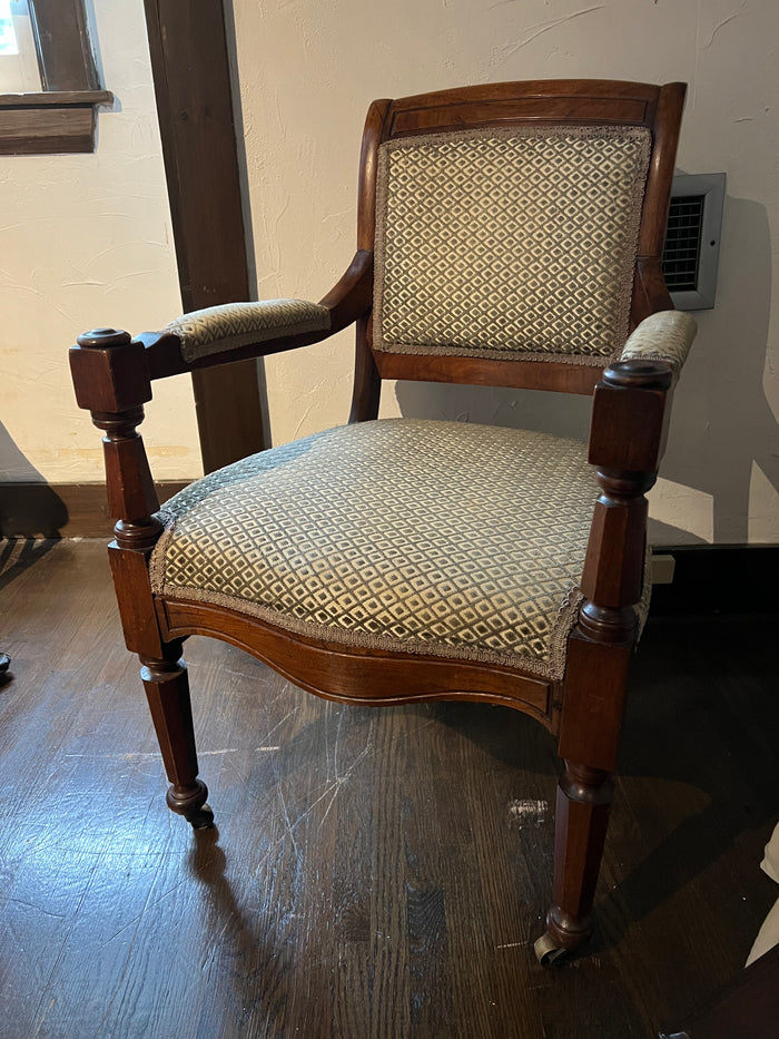 Antique Chair on Casters