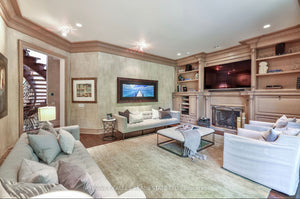 Custom Made Green Wool Rug- 13x10ft