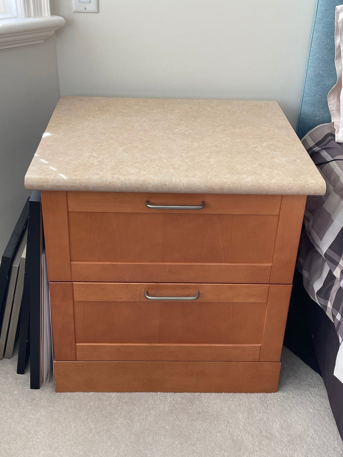 Nightstand, Melamine Top