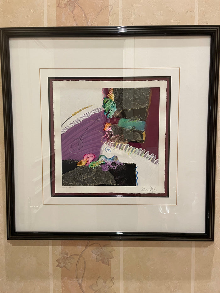 Original Mixed Media Painting on Paper by Eric Waugh