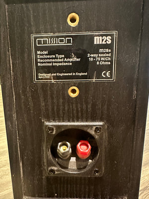 Pair of Mission M2S Bookshelf Speakers # 2