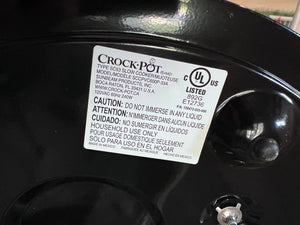 LIKE NEW Crock-Pot 6-Quart Programmable Slow Cooker, Stainless Steel (**new item added)