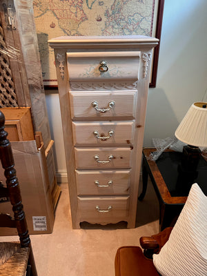 Solid Wood Tall Chest of Drawers