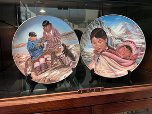 2 Nori Peter Kaiser Collector Plates