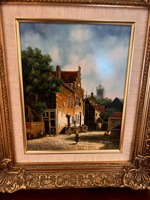 Ernst Huber (AUSTRIAN, 1895-1960) Reproduction Oil Painting