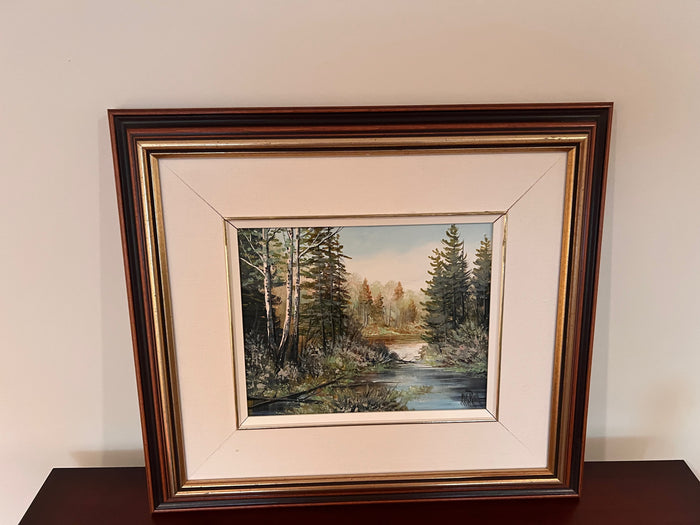 Original Painting by Canadian Artist Michael Roth, Canadian Landscape