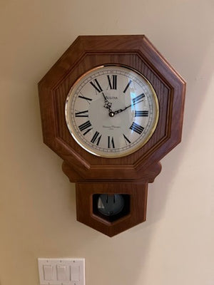 Bulova Westminster-Whittington Chime Wall Clock