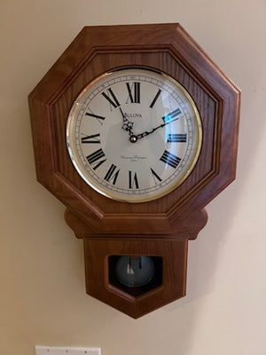 Bulova Westminster-Whittington Chime Wall Clock