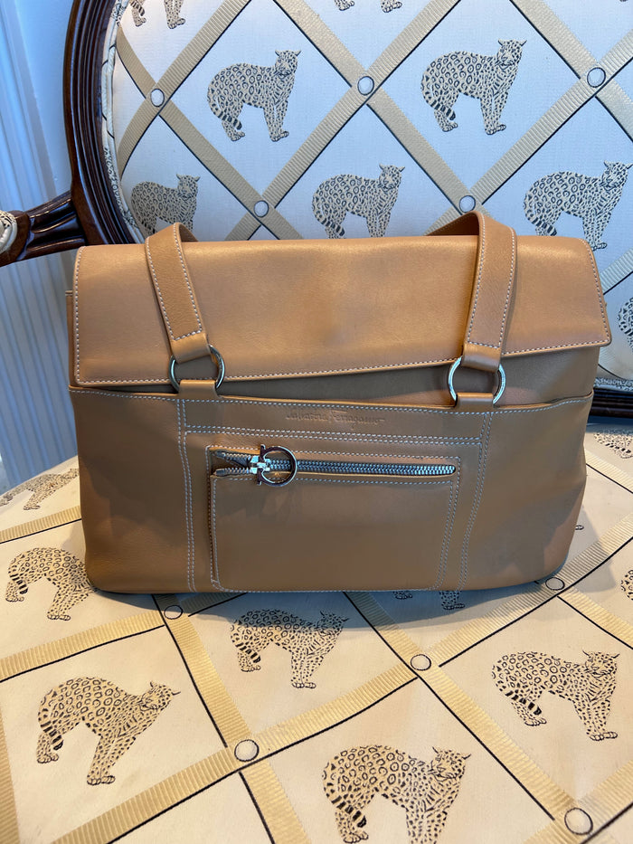 Salvatore Ferragamo Leather Shoulder Bag