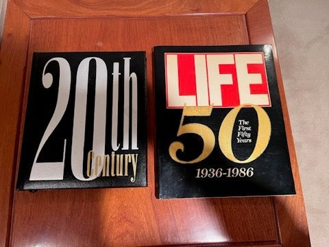"National Geographic 20th Century" & "Life The First Fifty Years" Books