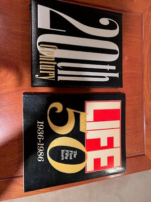 "National Geographic 20th Century" & "Life The First Fifty Years" Books