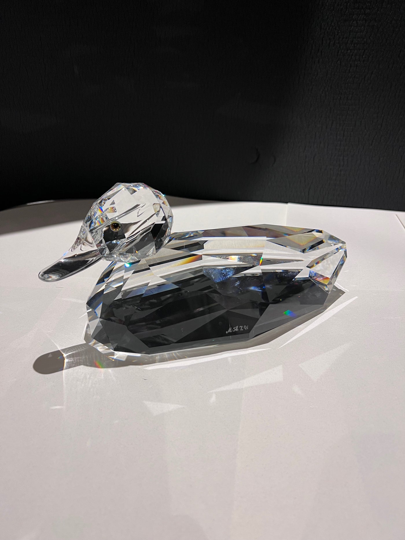 SWAROVSKI - 【専用】スワロフスキー　ダック（Giant）廃盤品　014438 SWAROVSKI - 【専用】スワロフスキー ダック（Giant）廃盤品