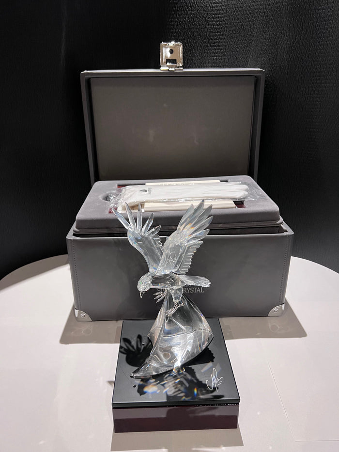 Swarovski Crystal 1995 LImited Edition (4,208/10,000) by Adi Stocker "The Eagle"