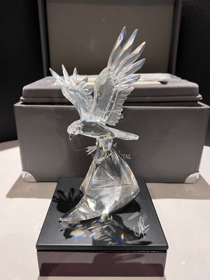 Swarovski Crystal 1995 LImited Edition (4,208/10,000) by Adi Stocker "The Eagle"