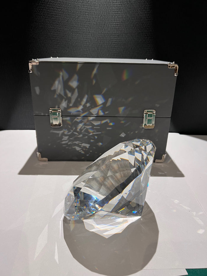 Swarovski Crystal 158924 "Giant" Chaton, 7" wide