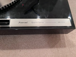 Sansui SR-838 DIRECT DRIVE QUARTZ LOCK AUDIOPHILE TURNTABLE (AMAZING CONDITION)