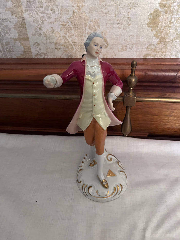 Royal Dux Figurine, Man Dancing