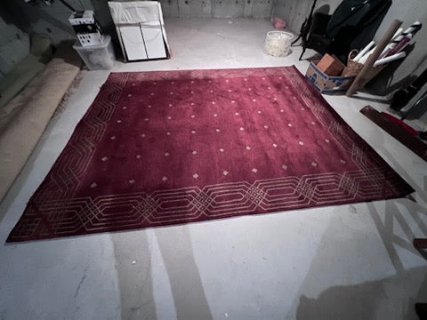 ELTE 100% Wool Red Carpet