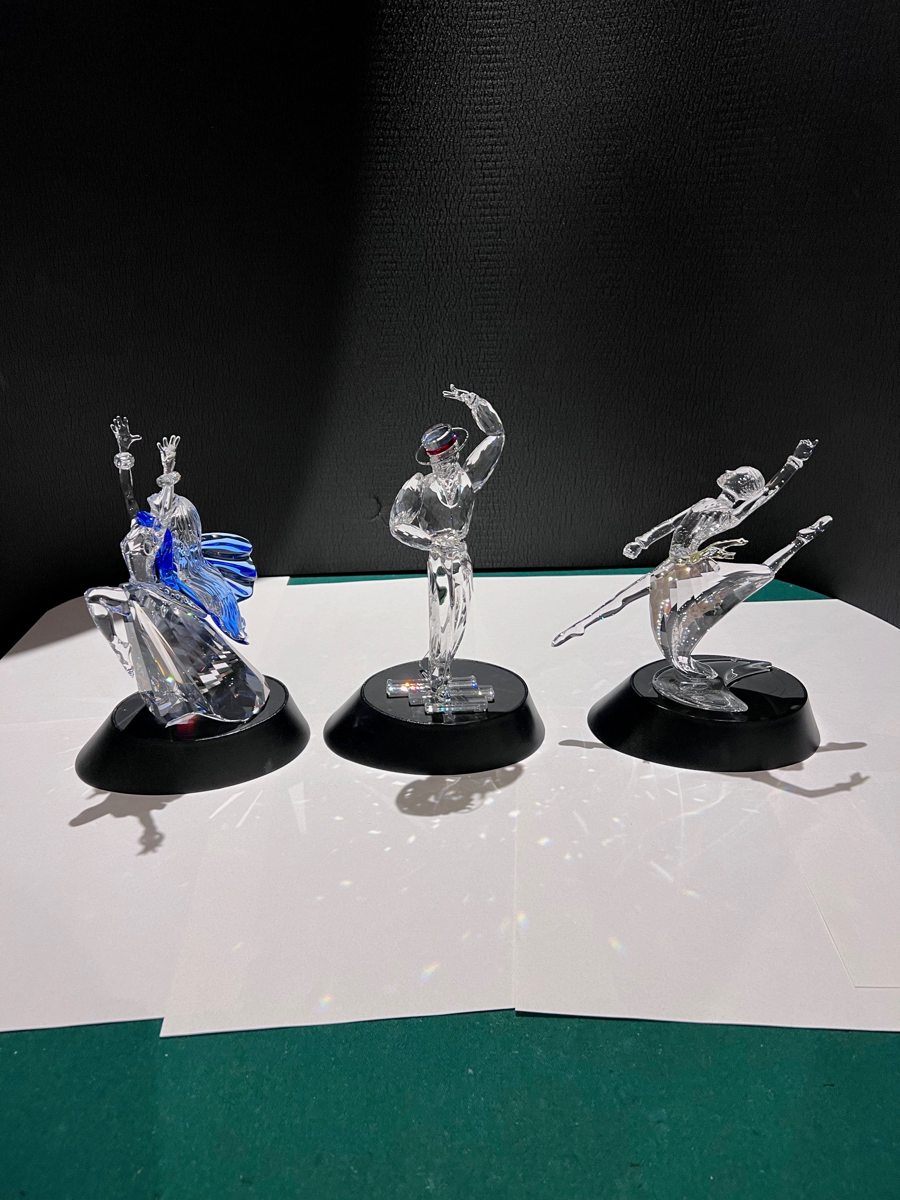 Swarovski Crystal 'Magic of Dance' Trilogy: Isadora, Antonio and