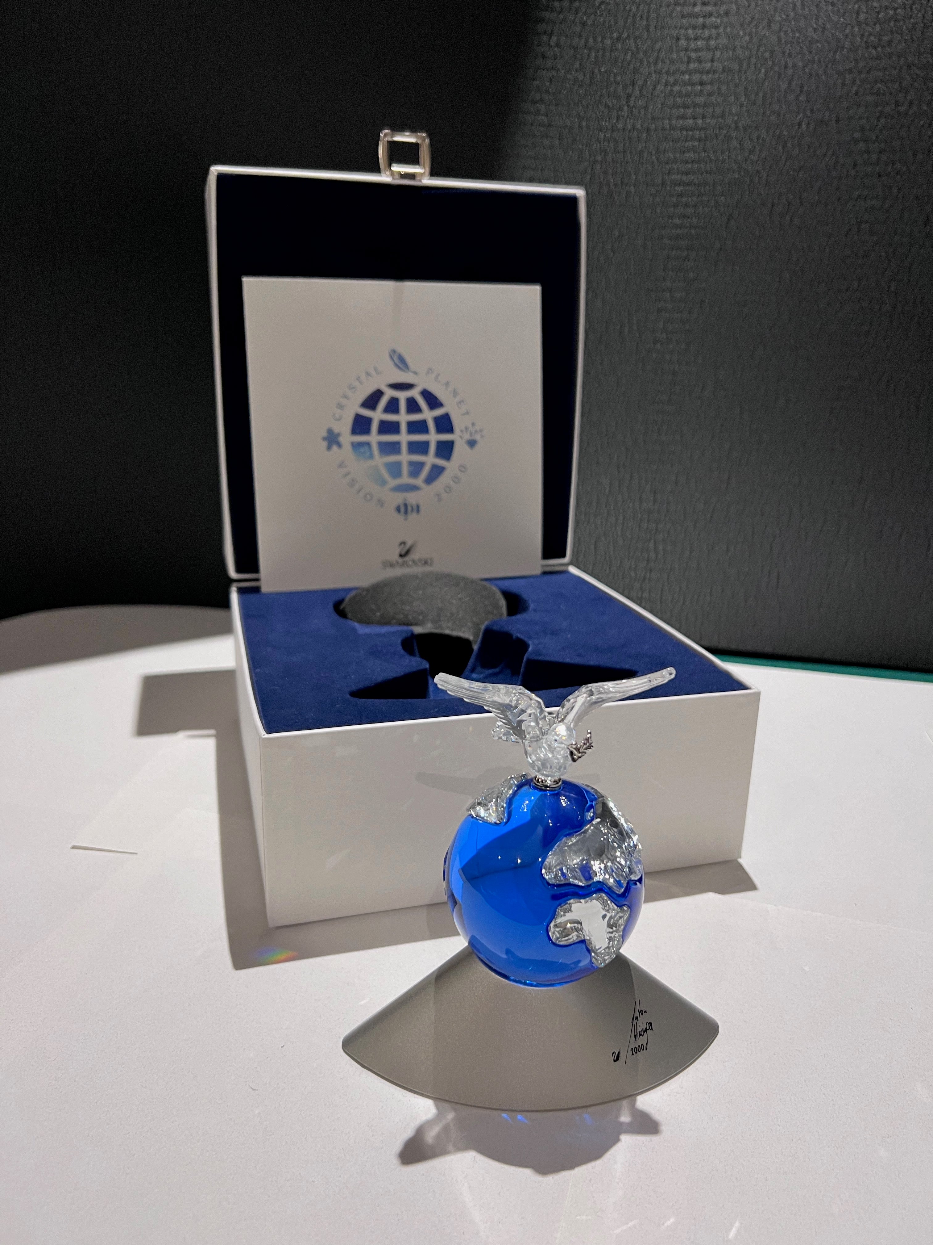 Swarovski Planet 2000 クリスタル地球儀ミレニアム Swarovski Planet 2000 クリスタル地球儀ミレニアム Rare