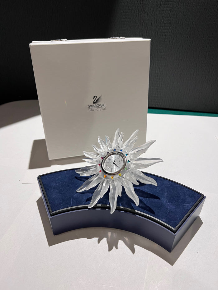 Swarovski Crystal 221626 Solaris Clock