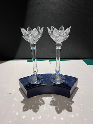 Swarovski Crystal 125283 141 Tulip Candle Holders