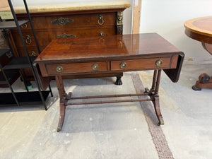 Hekman Drop-Leaf Console Table on Casters