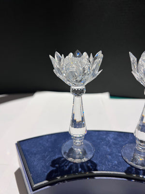Swarovski Crystal 7600NR126 Candle Holders