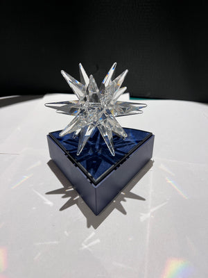 Swarovski Crystal 7600 NR 143 001 Medium Star candle Holder