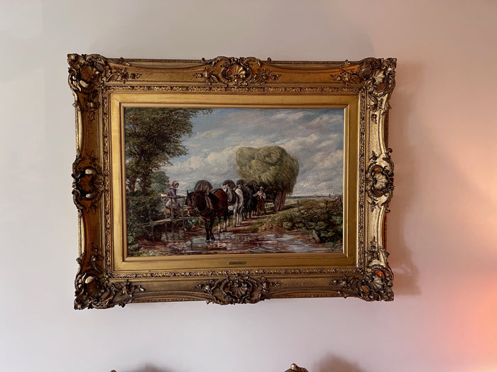 James Clarke Hook (1819–1907) Original Oil Painting- 38"x49"
