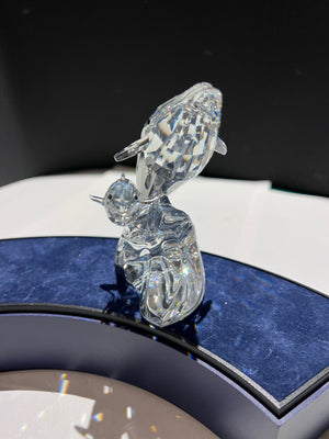 Swarovski Crystal SCS 1992 Annual Edition “Care for Me" Whales