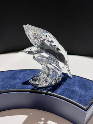 Swarovski Crystal SCS 1992 Annual Edition “Care for Me" Whales