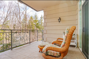 Pair of Outdoor Wicker Lounge Chairs +1 Footstool
