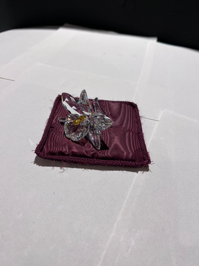 Swarovski Crystal 200280 Yellow Orchid