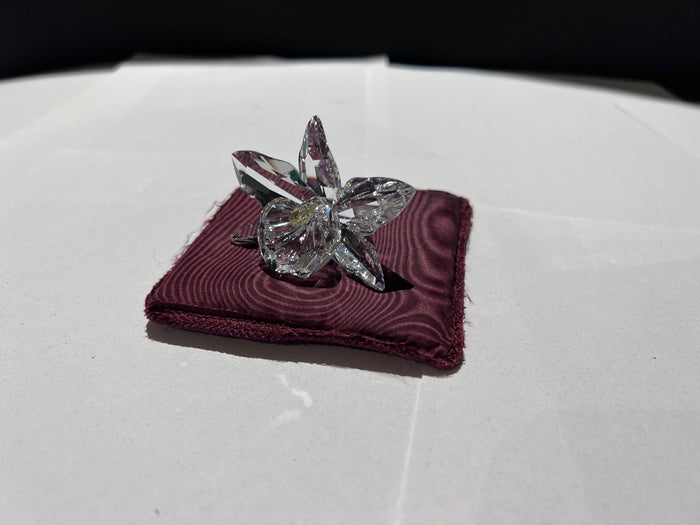 Swarovski Crystal Green Orchid