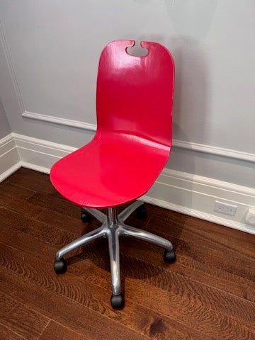 Pottery Barn Kid's Red Desk Chair