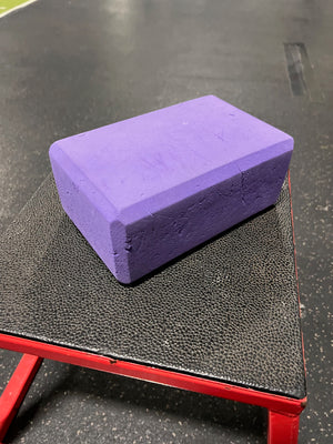Purple Foam Yoga Block