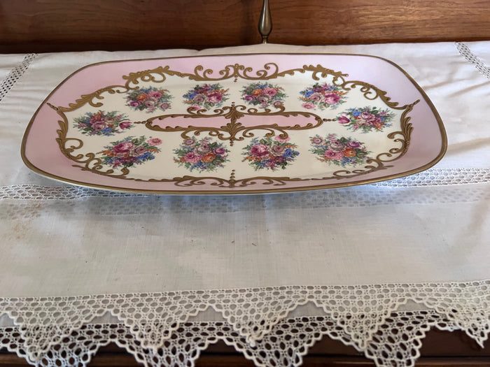 L.B. Limoges Porcelain Platter