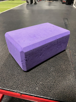 Purple Foam Yoga Block