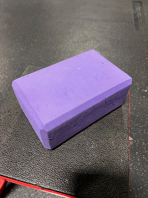 Purple Foam Yoga Block