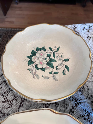 Hawthorne Georgian China 22kt Gold Dinnerware Lot